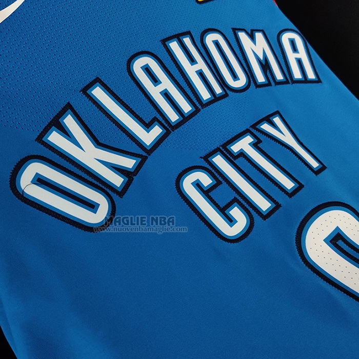 Maglia
 Russell Westbrook NO 0 Oklahoma City Thunder Icon Autentico
 Blu
